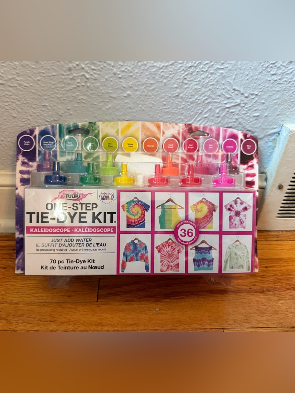 One-Step Tie-Dye Kit - Kaleidoscope Colors